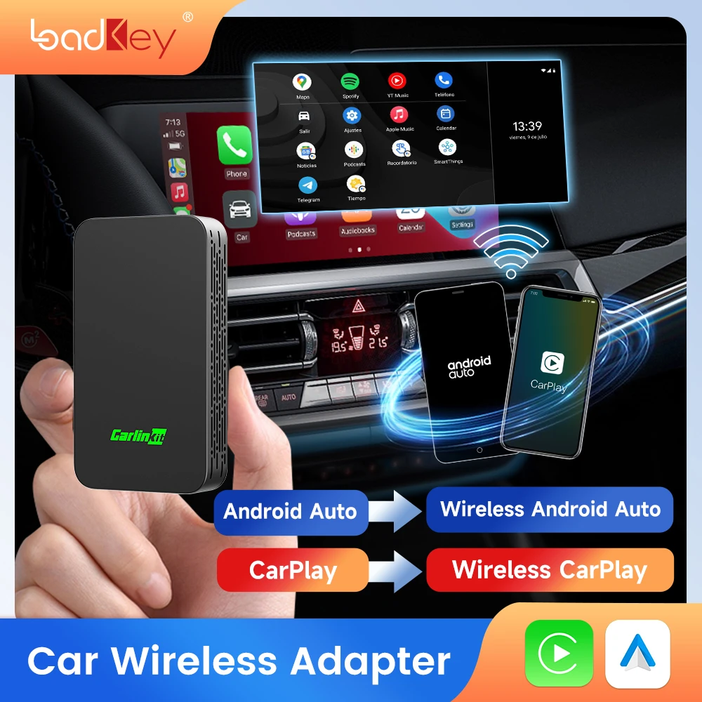 LoadKey 2air CarlinKit 5.0 Wireless CarPlay Converter Mini Wireless