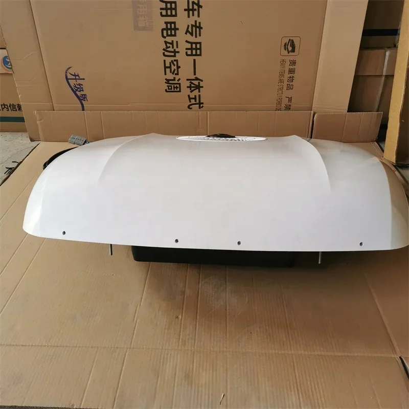 Electric 48v 72v roof top packaged 24v 12v rooftop 24 volt truck roof air conditioner for van 5