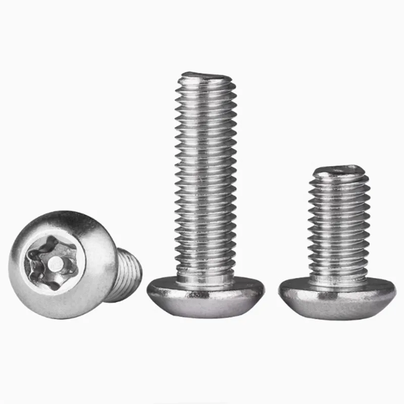 Stainless Steel Tamper Proof Security Torx Button Head Screws