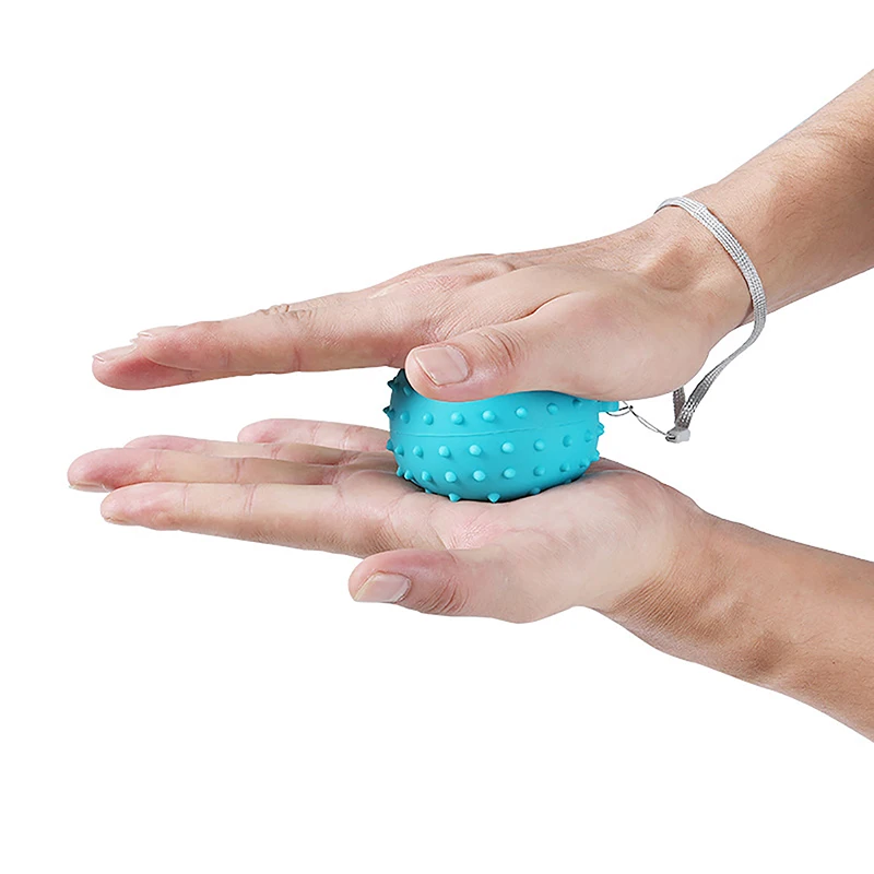 Silicone Round Grip Ball Hand Muscle Relaxation Rehabilitation Training Ball Silicone Grip Device Massage