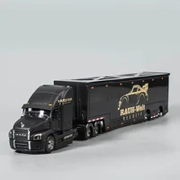 Merch Figure 1:64 Trailer Truck MACK ANTHEM Trailer Simulation Alloy Car Model Toy 2