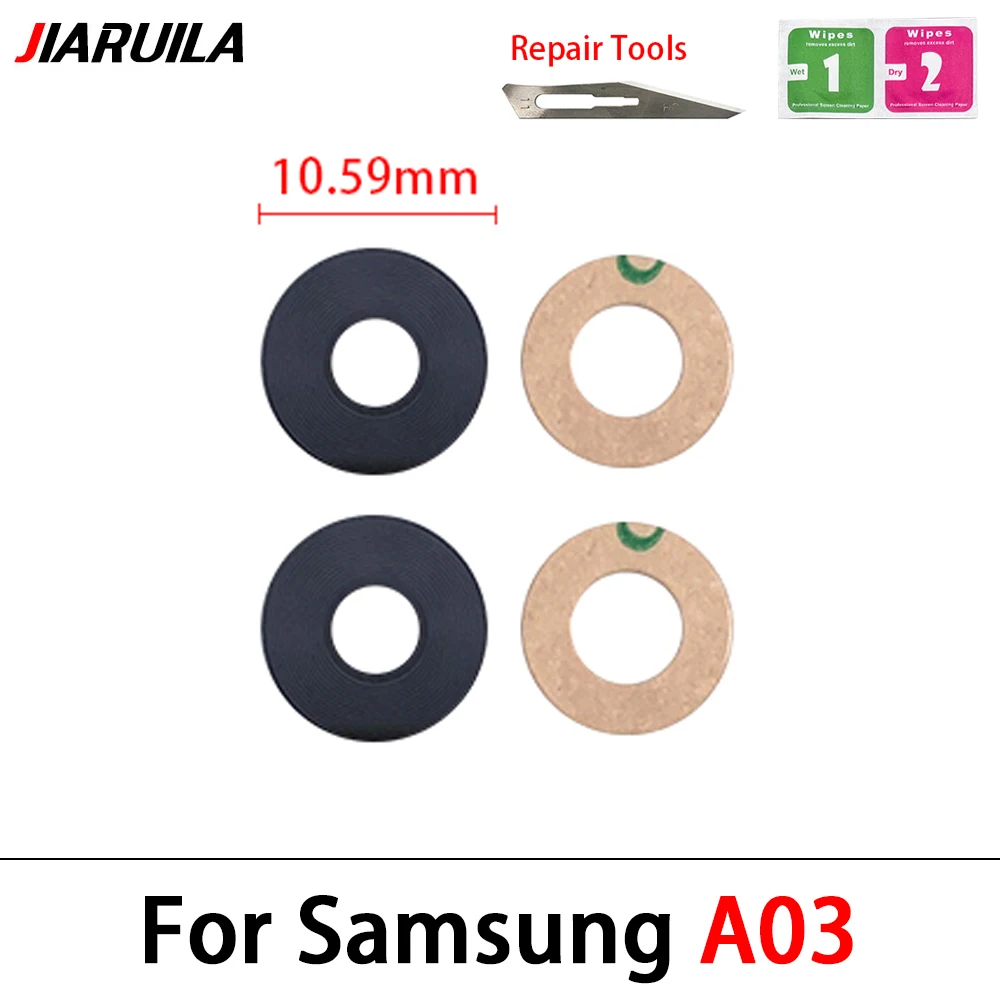 Premium Rear Camera Glass Lens Replacement with Adhesive