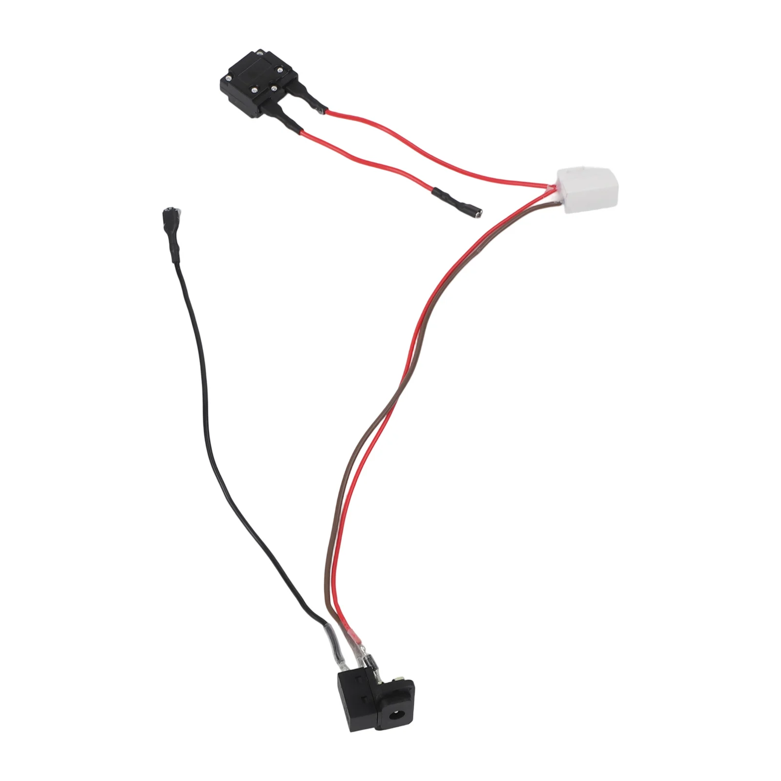 1PCS 3pin Children's Electric Car Charging Interface Charger Socket Suitable For 6/12/24V 3-hole Charging Port Cable Power Tool
