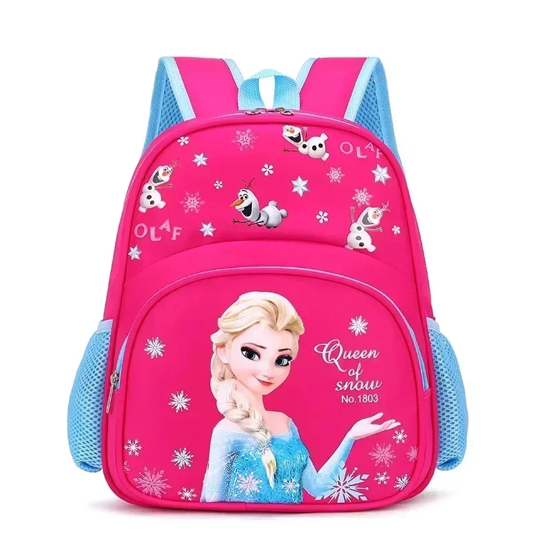 Disney Frozen Elsa New Kindergarten Schoolbag Cartoon Boys and Girls Backpack Cute Baby Schoolbag for Primary School Students 6