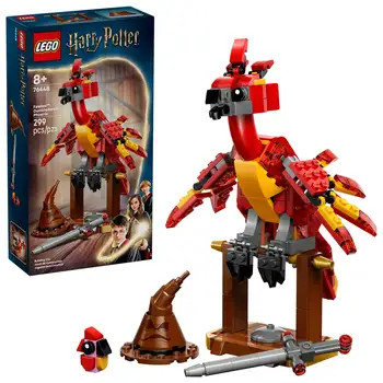 【In Stock】LEGO® Harry Potter Fawkes™: Dumbledore’s Phoenix Toy Building Set (76448) for Ages 8 Plus 299 Pieces