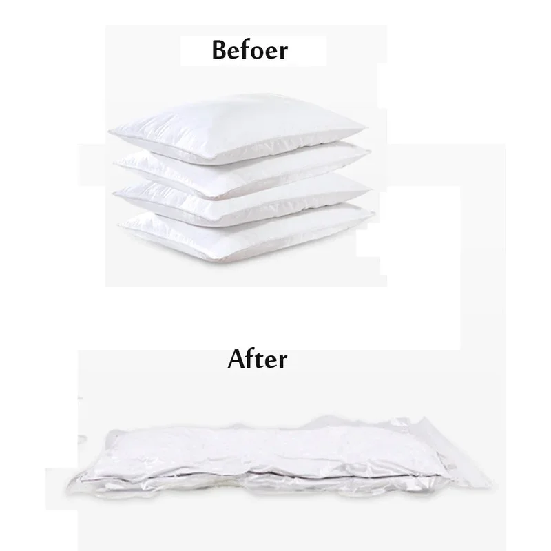 Vacuum Bag Home Organizer Quilts Clothes Storage