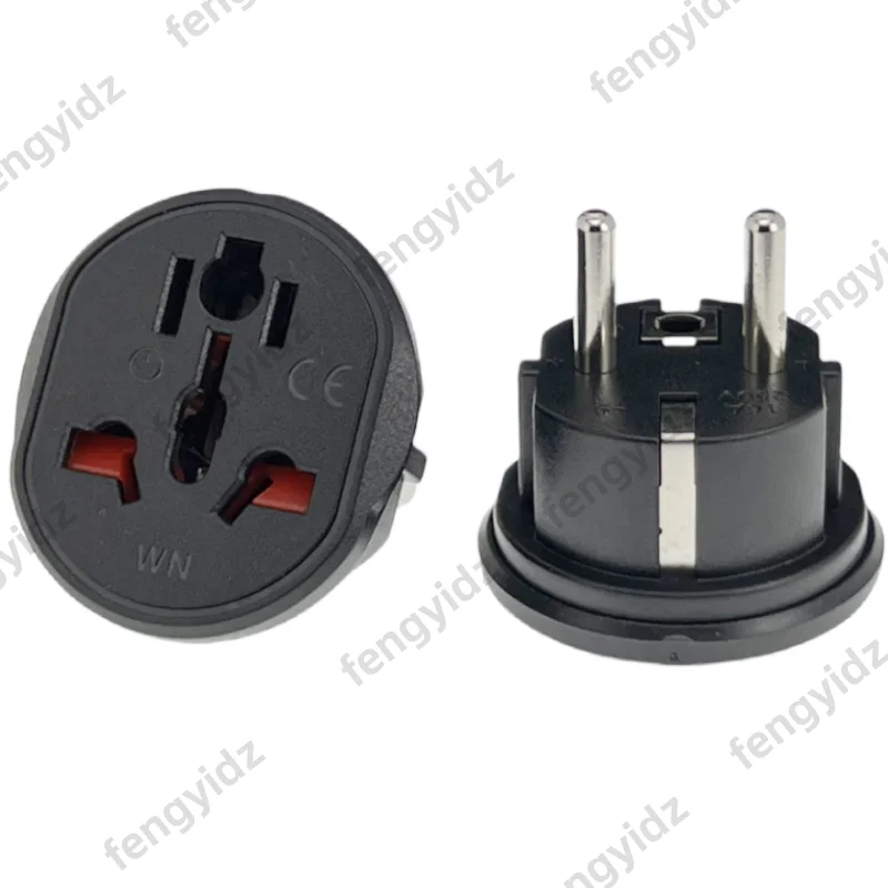 Universal Travel Power Adapter with Worldwide Plug Converter and AC Outlet