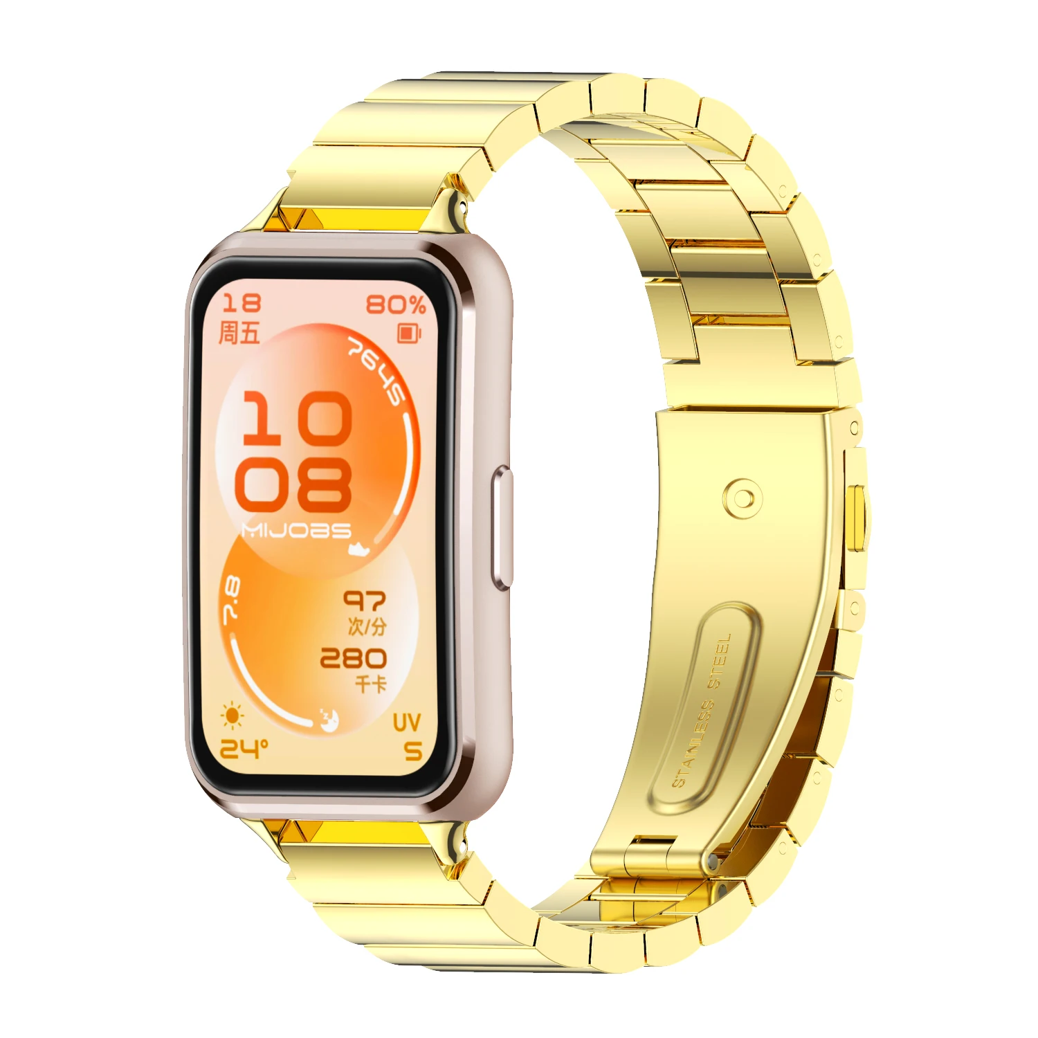 Stainless Steel Metal Watchband Strap