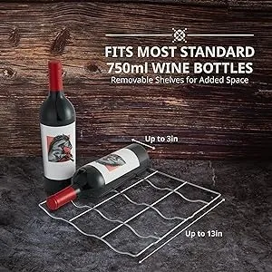 Schmecke wine cooler fits 750ml bottle
