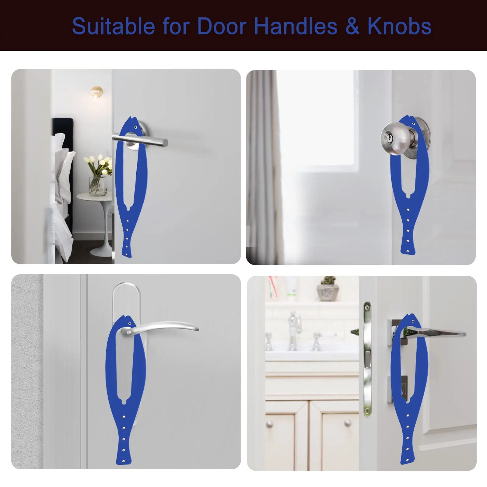 1 Pcs Cat Door Latch Adjustable Pet Door Holder Latch To Keep Dog Out of Litter Boxes and Food Flexible Dog Stopper Strap