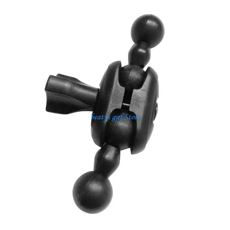 17mm 연결 인터페이스가 있는 차량용 휴대전화 홀더용 C7AB 듀얼 볼 어댑터