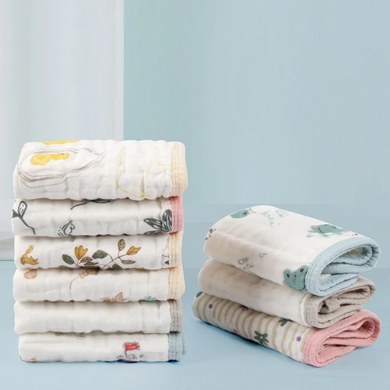 

Детские нагрудники, мягкое впитывающее полотенце для мытья, 12 дюймов 12 дюймов, детское банное полотенце, салфетки, носовой