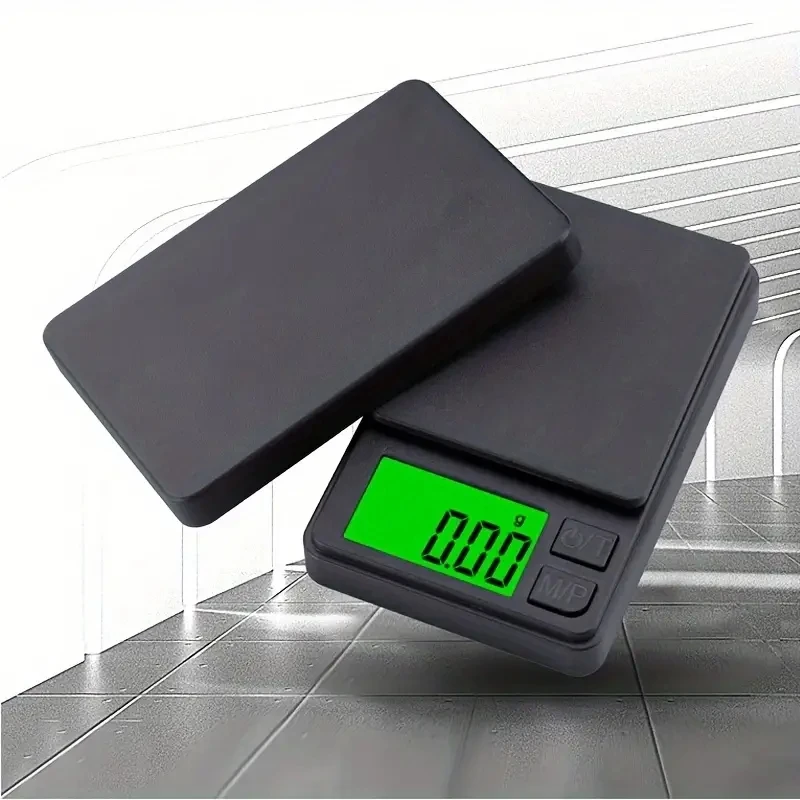 500g/0.01g Portable mini jewelry scale Personal pocket scale high-precision electronic for herbal weighing