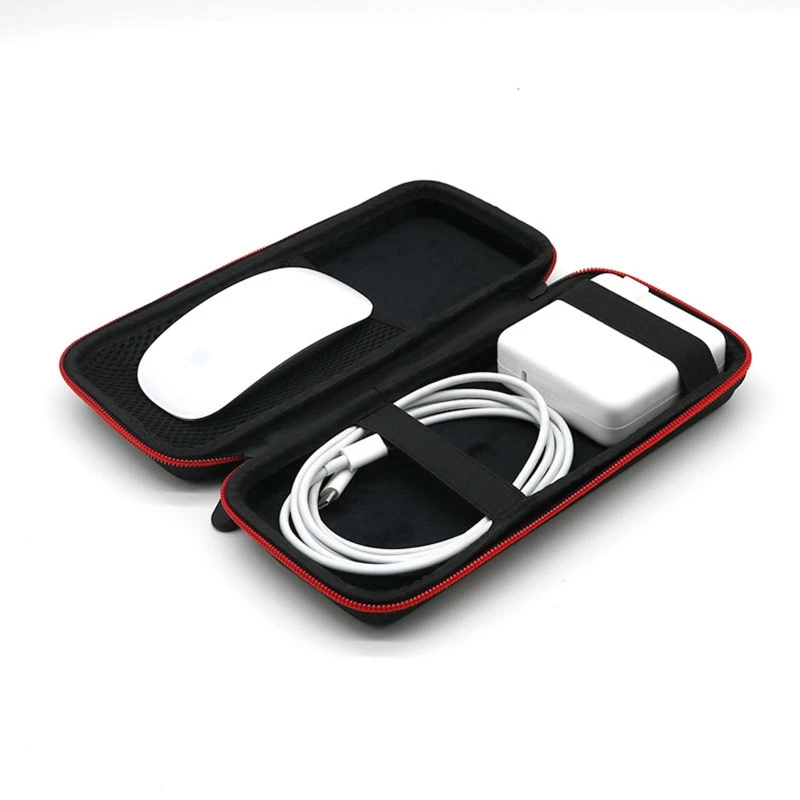 Difícil Viagem Organizador Eletrônico para Case para Macbook Adaptador de Energia Carregadores Cabos para Apple Magic Mouse Dropship