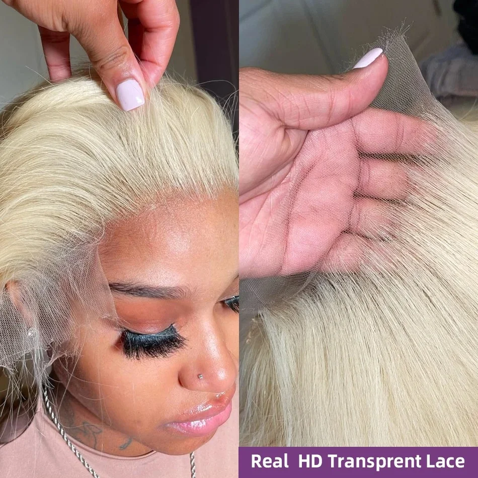613 hd lace frontal wig 13x6 blonde straight human hair Wigs For Women choice Pre Plucked Glueless cheap front wigs on sale cle