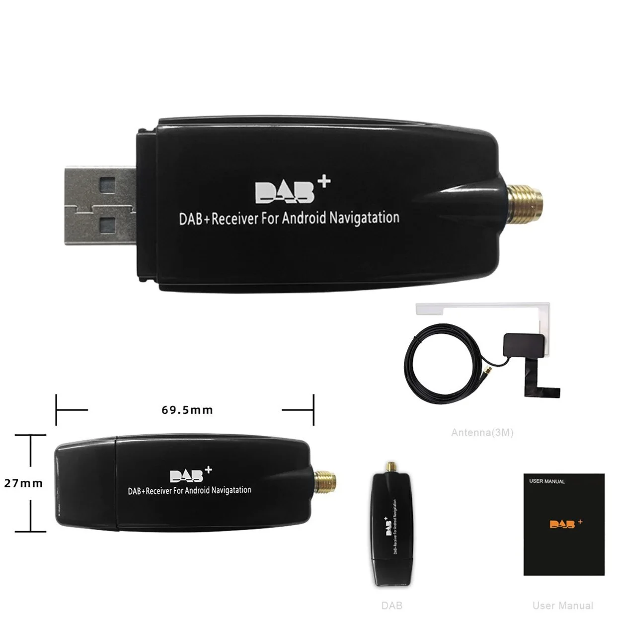 DAB-USB-Android-Car-Radio-Plus-Antenna-Amplifier-GPS-Stereo-Receiver ...
