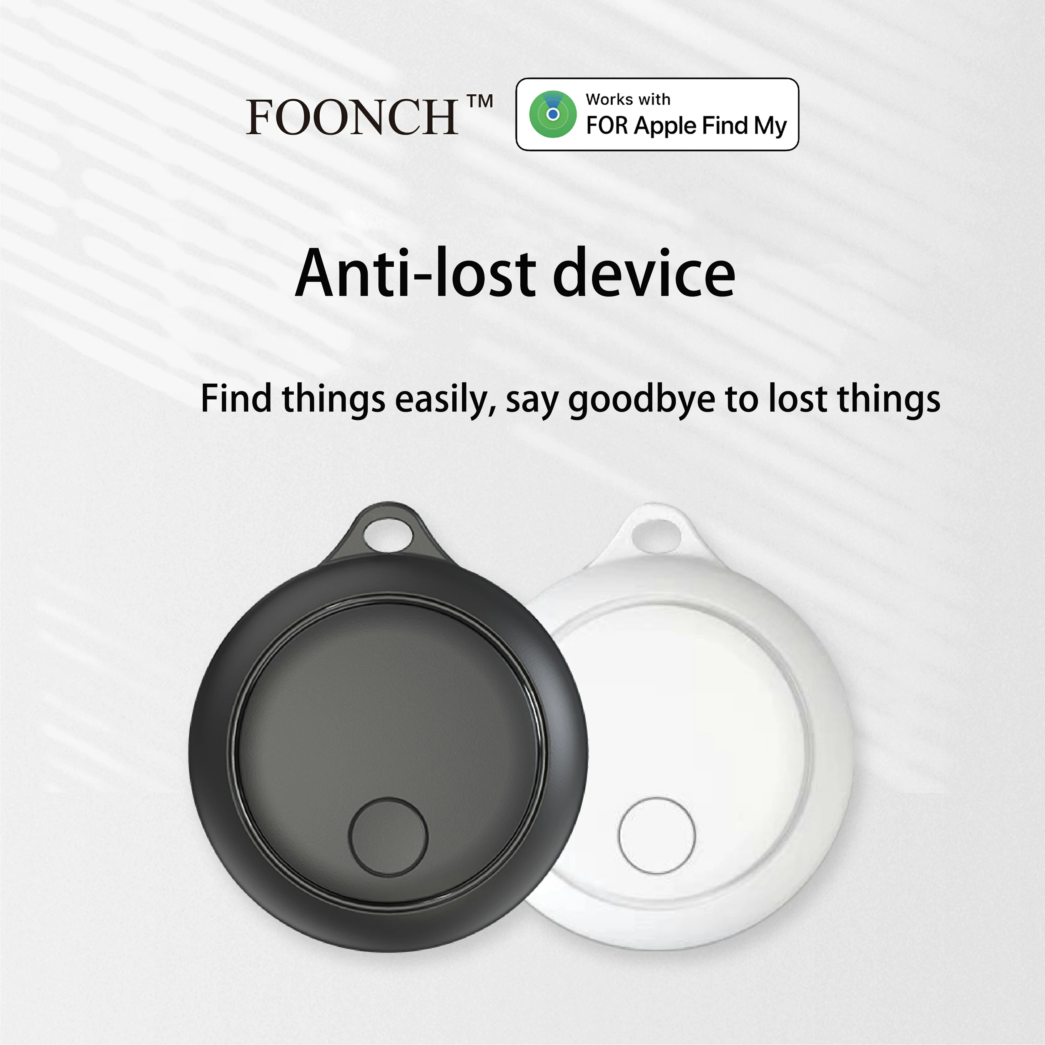 תג GPS בלוטות' מבוסס על אייפון, מצא את האפליקציה שלי, מעקב אנטי-אבדן, מיקום קול, הודעה, תזכורת אזעקה, מוצא מפתחות