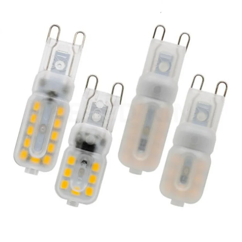 Фото Светодиодная лампочка G9 SMD2835 для прожекторов и люстр, 6- 20 шт./партия, сменные Галогенные лампочки для освещения, 5 Вт, 7 Вт, 9 Вт, 220 В переменного тока, 30 Вт, 60 Вт №4