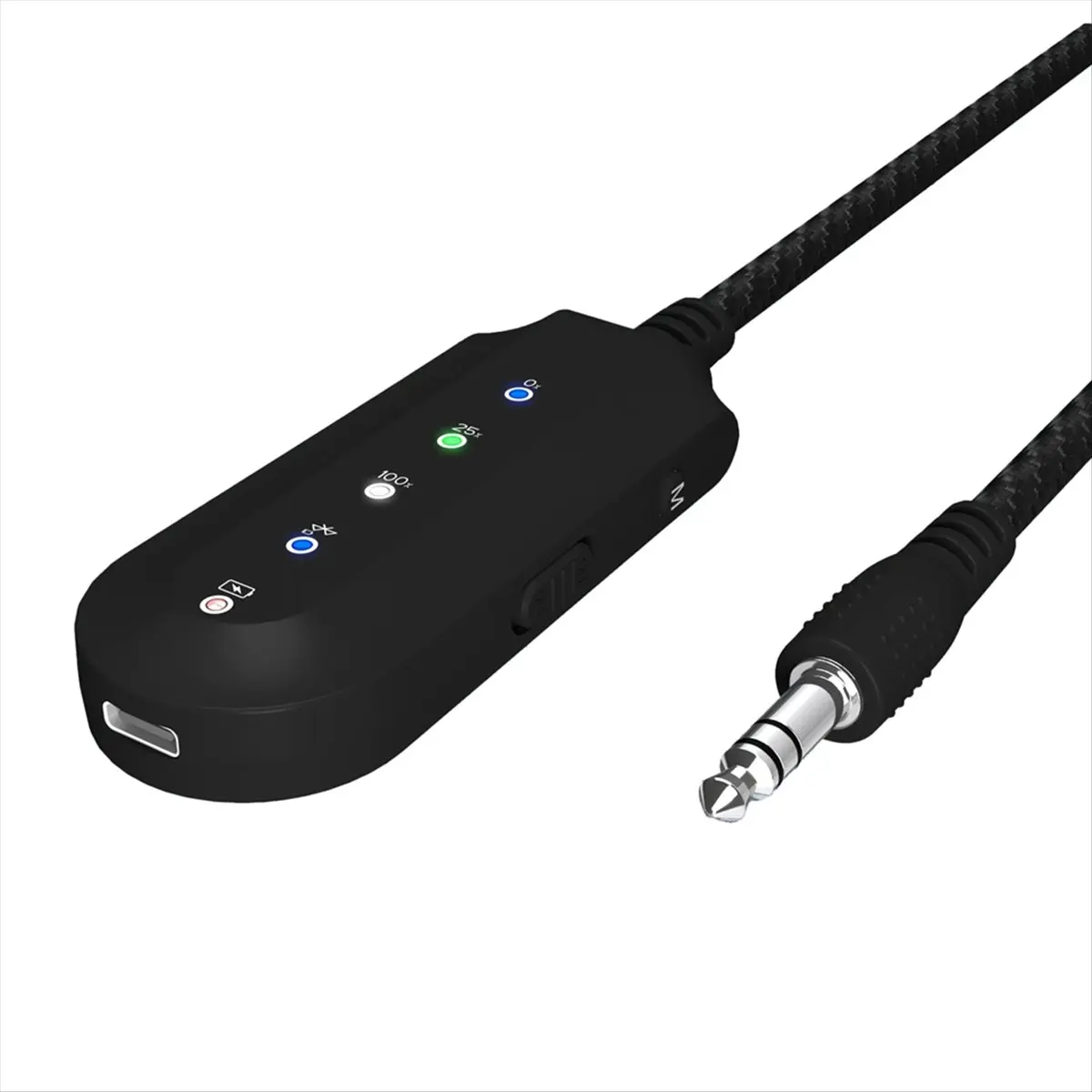 (A75T) 블루투스 5.3 오디오 리시버 어댑터 3.5mm Aux 무선 보컬 리무버 음악 분리기 (노래방, 라이브 방송용)