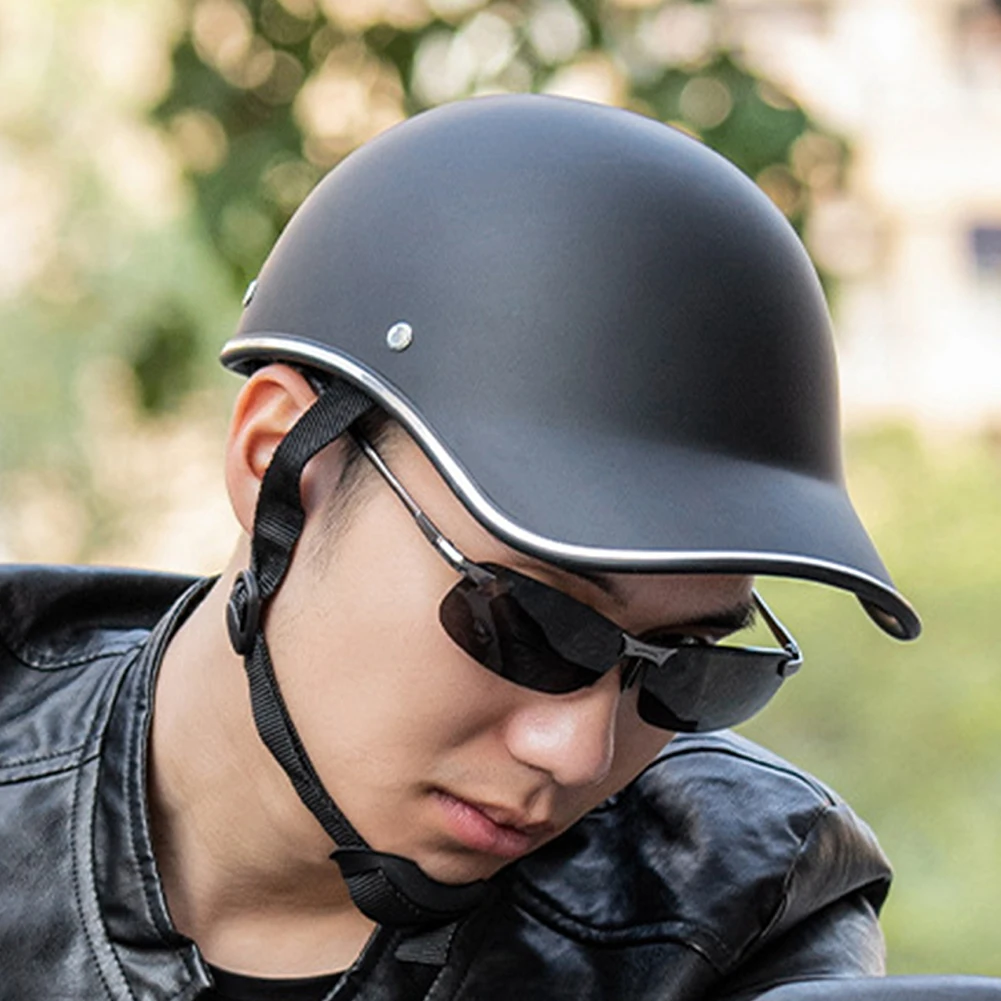 Fashion Bike Helmet Extended Brim Baseball Hat Style Adult - Main Image