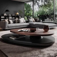 Table basse nordique avancée, luxe italien, originalité, salon, Designers, meubles de maison en bois, Salontafel FYCT 1