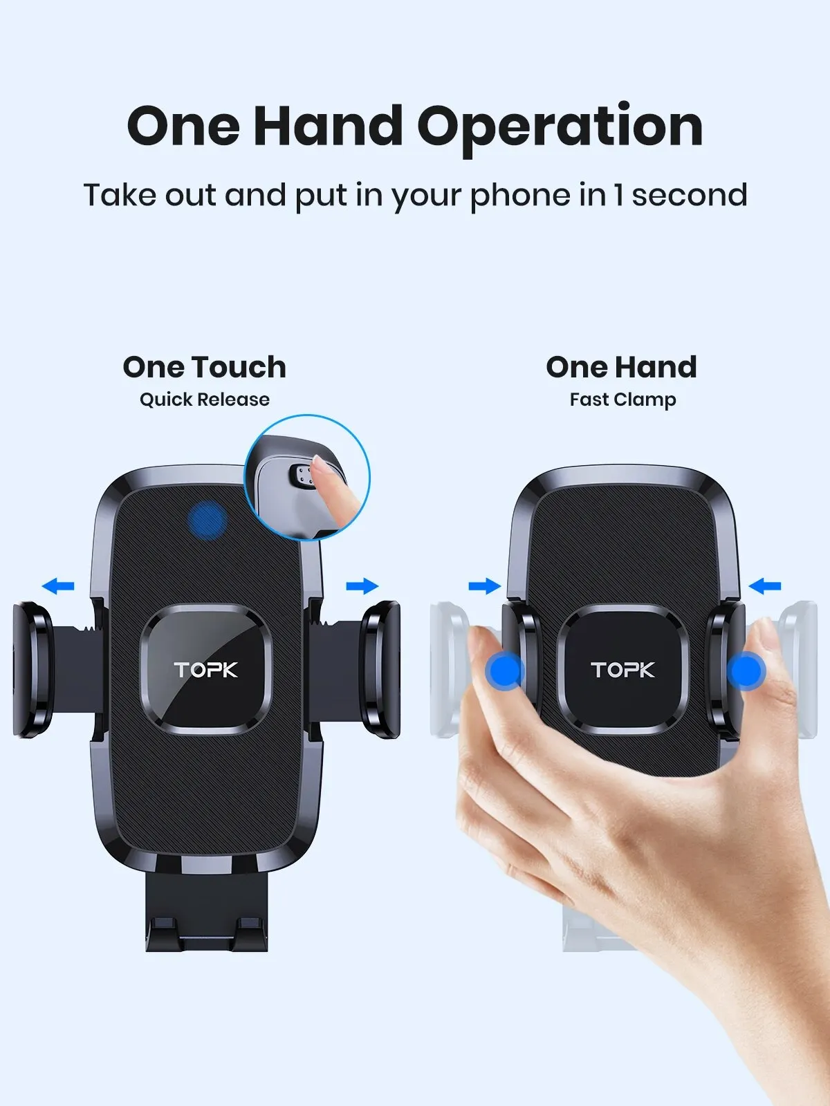 Car Phone Holder Mount for Car Air Vent Universal Hands Free Automobile Cell Pho