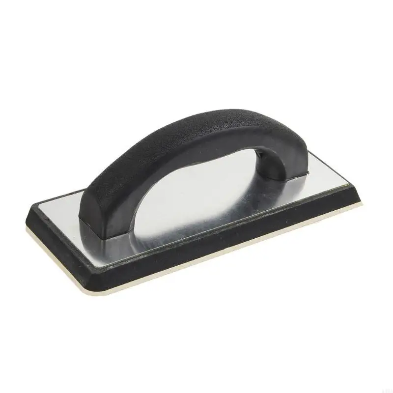 Handheld Concrete Rubber Trowel Corner Cover Stucco Dry Lining Plastering Spatula Skimming Smooth Grout Floor Tiles Tool 448A