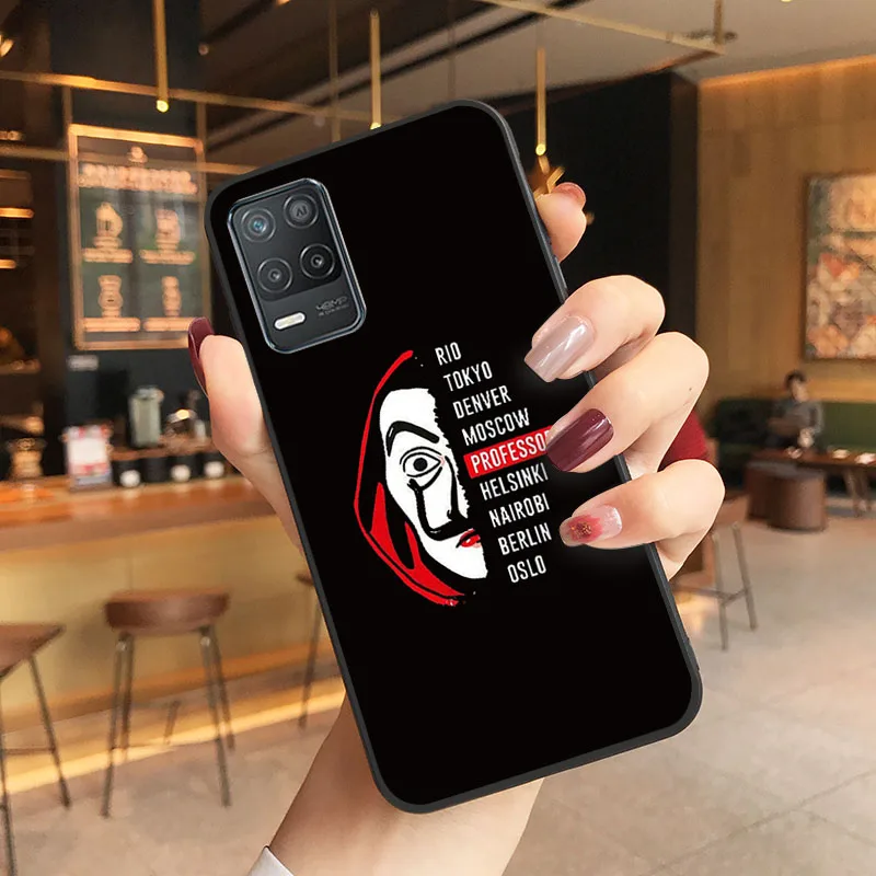 Money Heist Paper La Casa de papel Phone Case for OPPO Realme 8 7 6 Pro 7Pro  6i 6S C3 C21 C21Y C11 C15 C20 C25 X3 SuperZoom cases for oppo cases