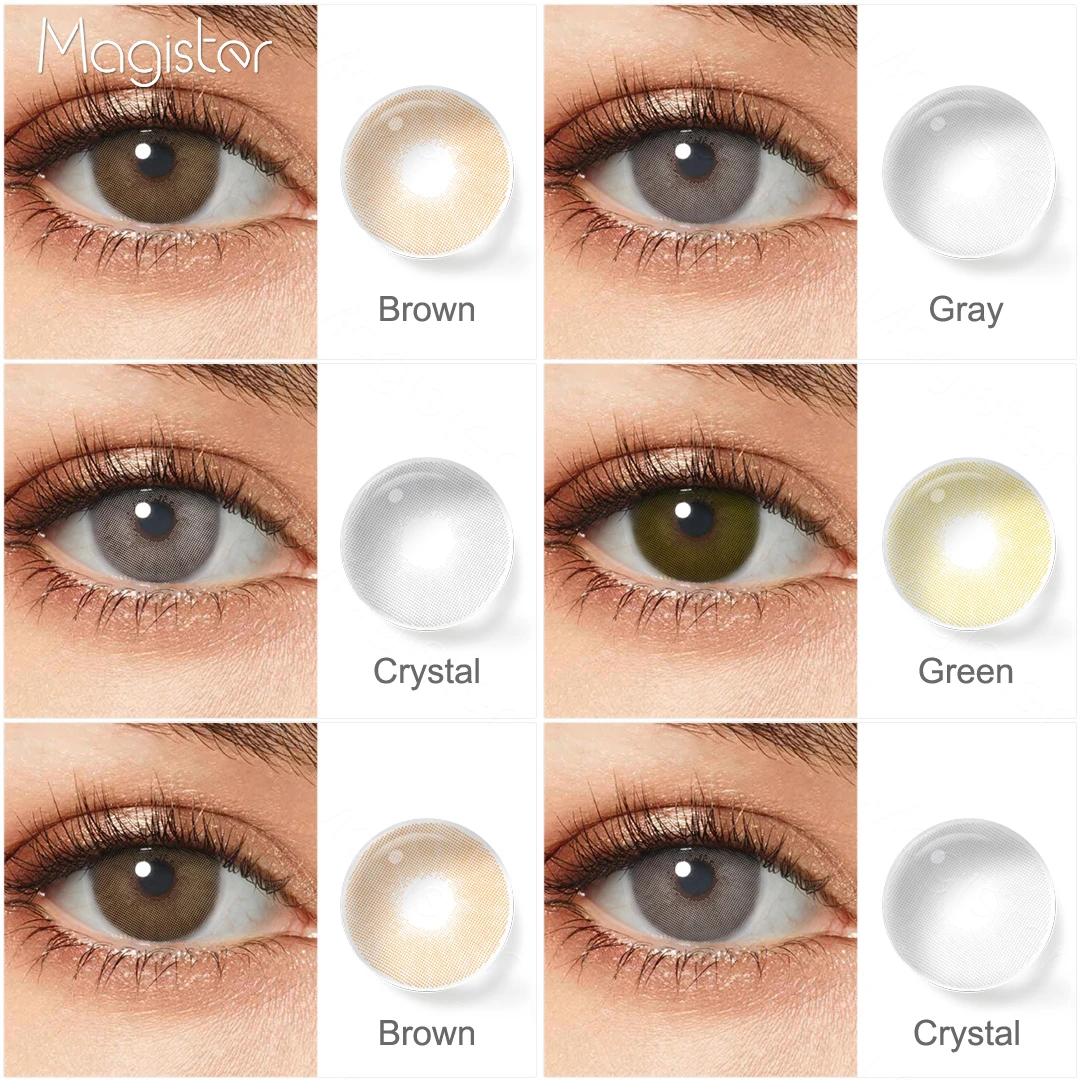 Magister Natural Color Contact Lenses For Eyes Color Lens Eyes