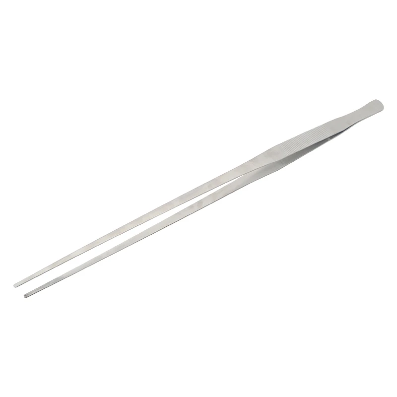 Aquarium Edelstahl Pinzette Gerade Gebogene Wasser Gras Wasserpflanzen Clip Zange Lange Pinzette Aquarium Reiniger Werkzeuge – Detail 9