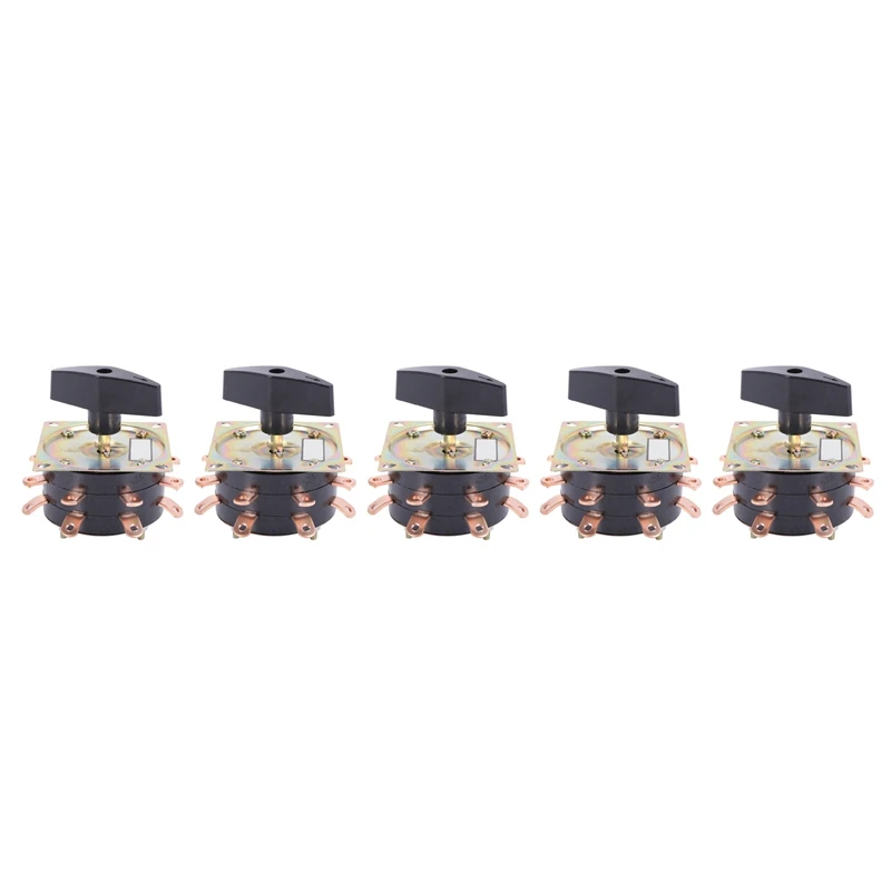 

New 5X Welde Switch KDH-40 / 2-8 Contactor 8 Bit 2 Phase 16 Pin 40A Welding Machine Switch Rotary Switch Copper Needle