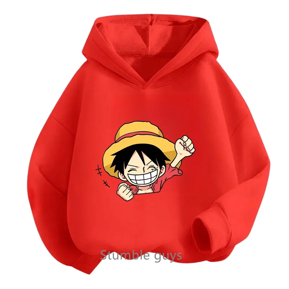 thumbnail image 1 of Sudadera con capucha de una pieza para niños, ropa para niños y niñas, ropa de primavera y otoño, sudadera con dibujos animados de Luffy Zoro, traje para adolescentes, camisetas con capucha de Sonic, 1 of 5