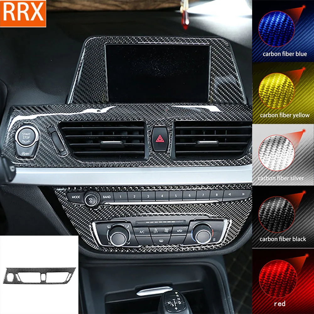 

Для BMW 1 серия F52 2017 2018 2019 Центральная отделка воздуховыпускного отверстия панель Крышка тюнинг мягкий натуральный углеродный лист автомобильные аксессуары для интерьера