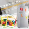 Kids Magnetic Learning Alphabet Letters Plastic Refrigerator Stickers Toddlers Kids Learning Spelling Counting Educational Toys 2