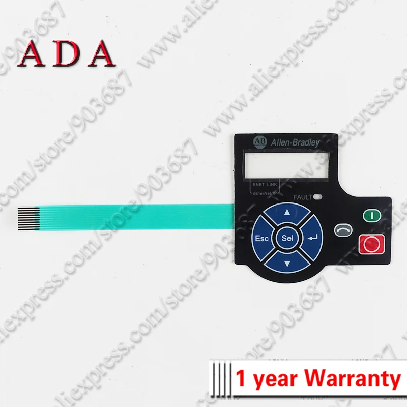 PowerFlex 523 AC 드라이브 용 멤브레인 키패드 키보드 스위치 25A A011N104 25A A011N114 25A