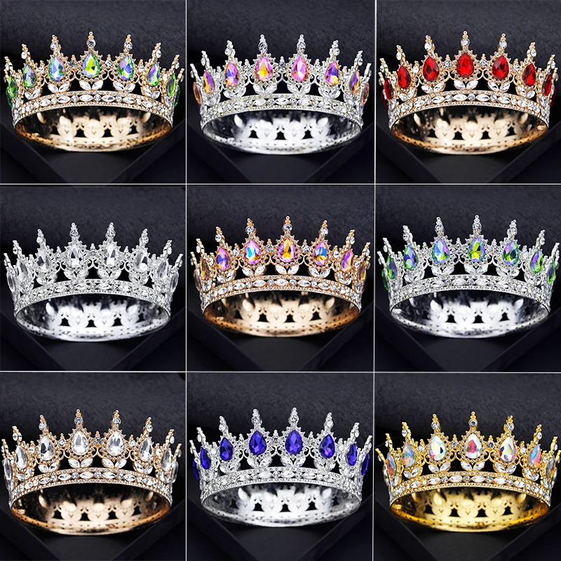 Cerchi Una Tiara Da Regina Che Brilli Davvero? Diadema Con Cristalli Per Donne, Perfetta Per Compleanni, Balli E Feste