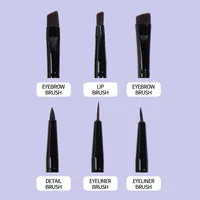 Maange 6 Piece/Set Eye Makeup Brushes Kit Professional Makeup Eyeshadow Eyeliner Brush Kit For Women Cosmetic Beauty Tools 2