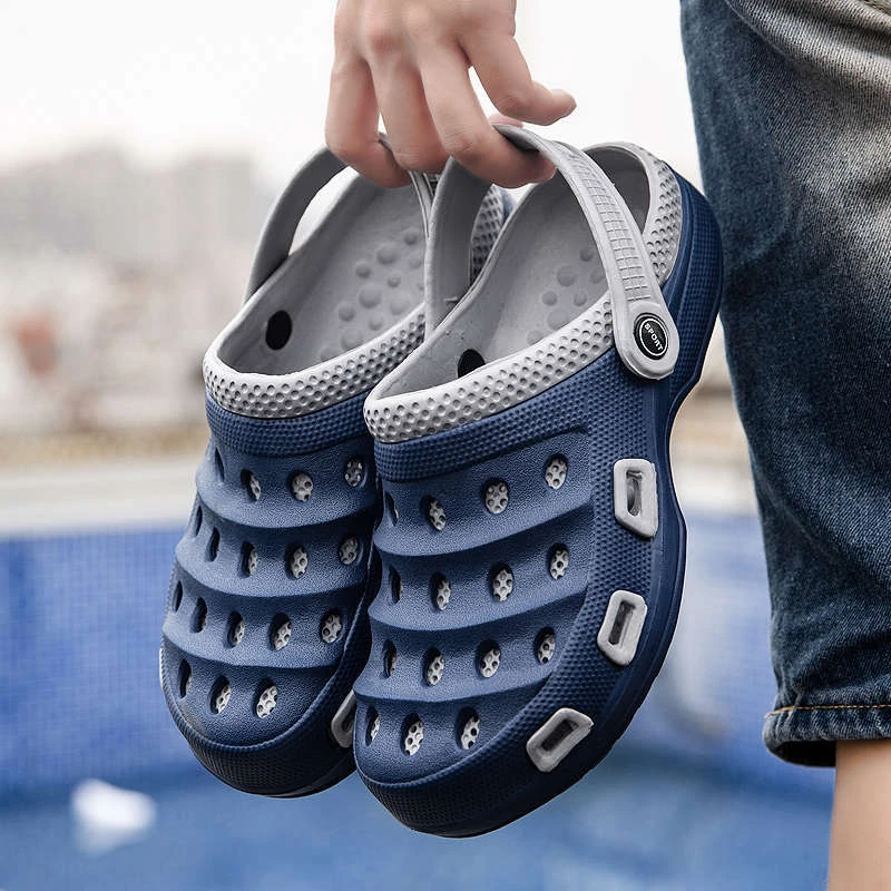 Chanclas de verano para hombre y mujer, sandalias para mujer, de tenis, zuecos de trabajo gimnasio|Sandalias de hombre| - AliExpress