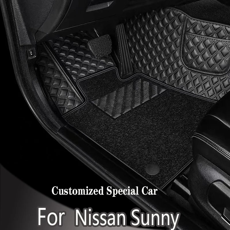 

Car Floor Mats For Nissan Sunny 2004 2005 2006 2007 2008 2009 2010 Custom Auto Foot Pads Carpet Cover Interior Accessories