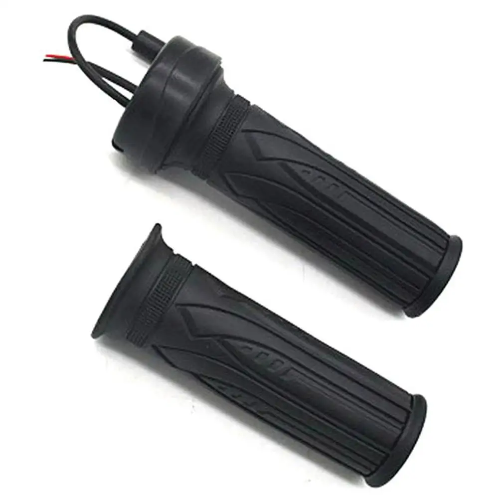 Electric Bike Throttle 1 Pair 12-72v Accelerator Handle Twist Grip Replacement Parts