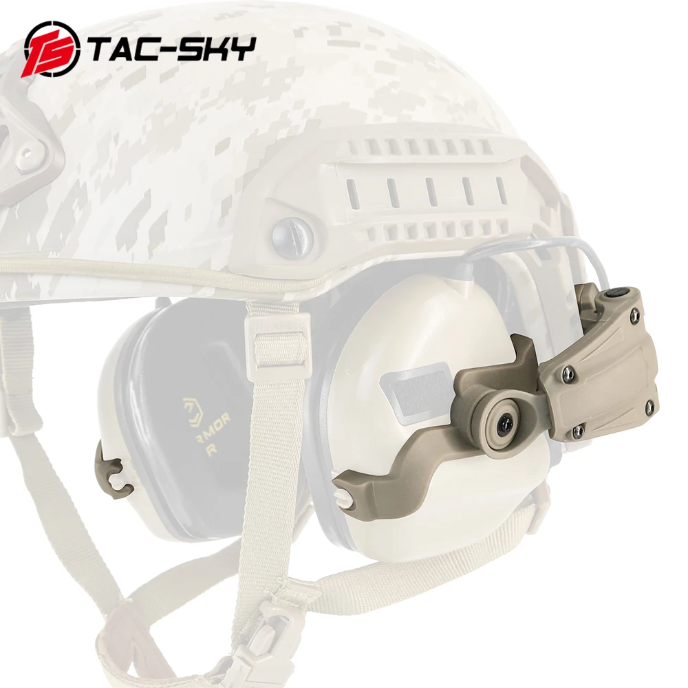 

TS TAC-SKY ARC Rail Adapter Tactical Helmet Accessories Compatible with EARMOR M31-MOD3 / M31H-MOD3 Civilian Tactical Headset