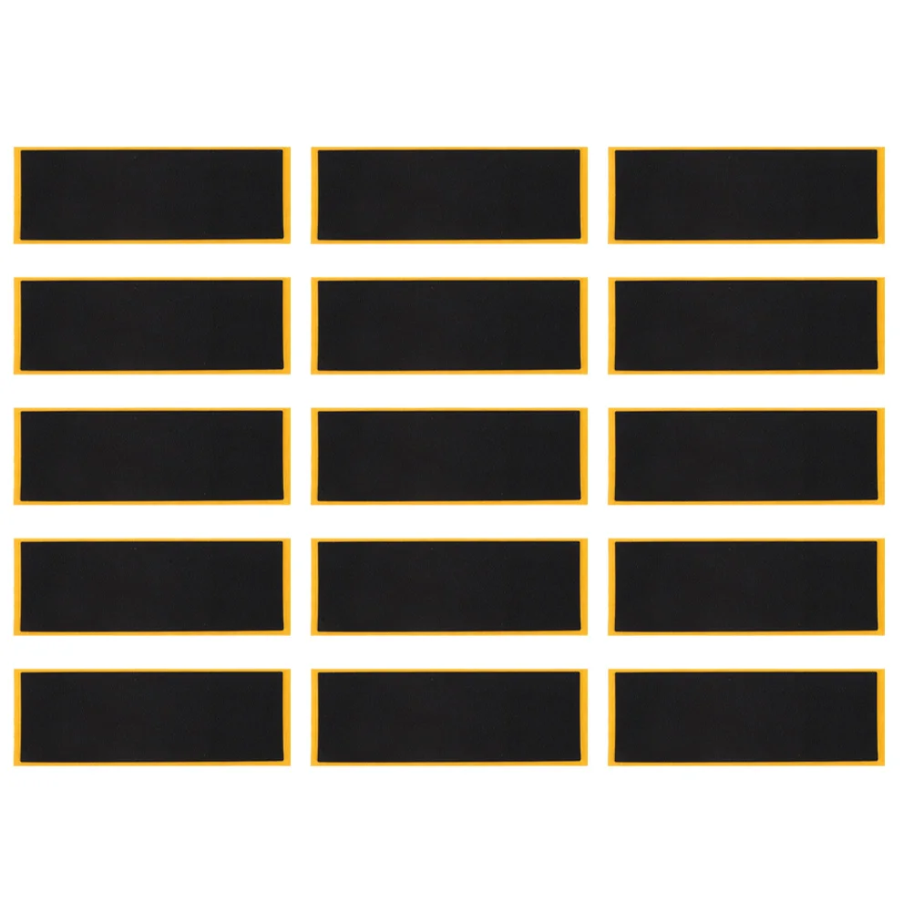 

15 Pcs Grip Grasp Finger Skateboard Stickers Decks Foam Foams Tape for Fingerboards