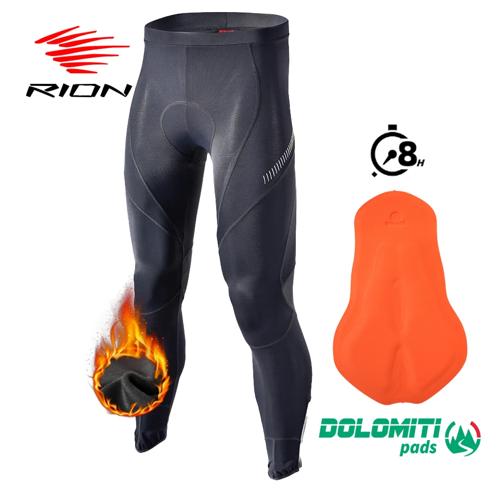 RION MTB 사이클링 의류: 겨울 사이클링을 위한 보온 바지