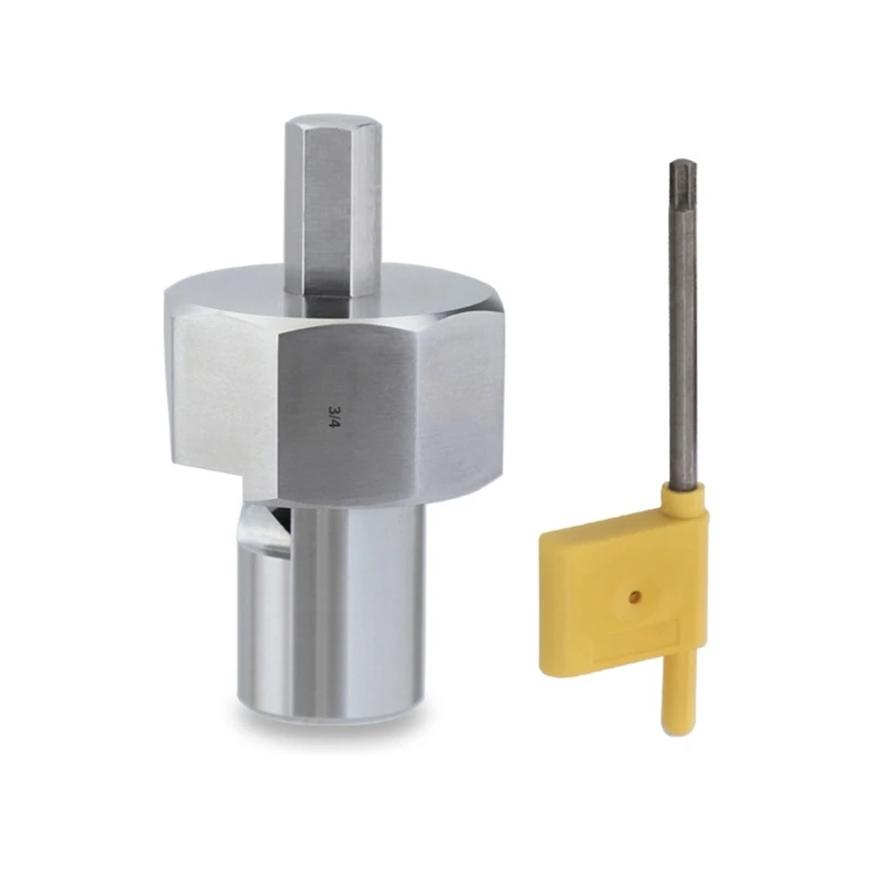 Alésoir Chanfrein 20 Mm Acier Allié – Outil Bois Poli Avec Tige Hex 1/4" Pour Perceuse