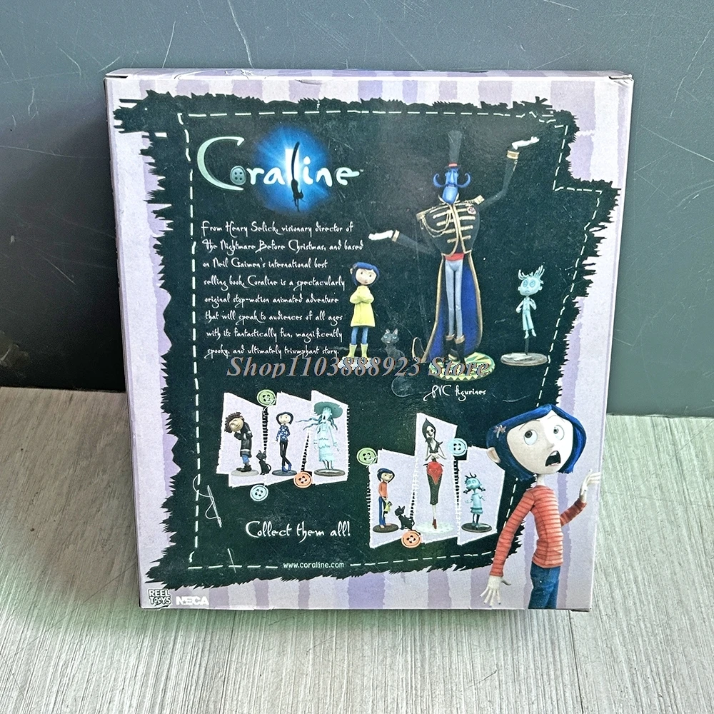 Anime Coraline Charlie Jones ‌ Figur Mr. Jones ‌ Geistervater ‌ Charakter Coraline & die Geheimtür Figur Modell Spielzeug Geschenke – Detail 7