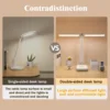 LED Desk Lamp 3Levels Dimmable Touch Lamps for room USB Rechargeable Eye Protection Foldable Table Lamp For Bedroom Bedside Desk 4