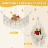 Stuffy Hammock Cotton Rope Stuffed Animal Toy Hammock Plush Toy Net Space Saving Toy Hammock Corner Hanging Stuff Toy Organizer 3