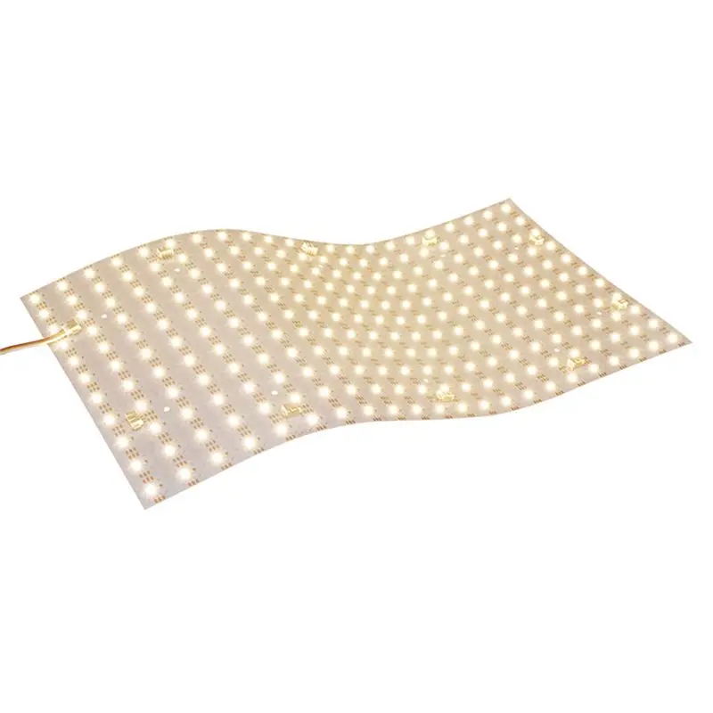 【ORNAMENT】유연한 LED 시트 490X245mm DC24V 484LED 28W 대리석 조리대 광고용 패널 조명 이중 색상 백라이트