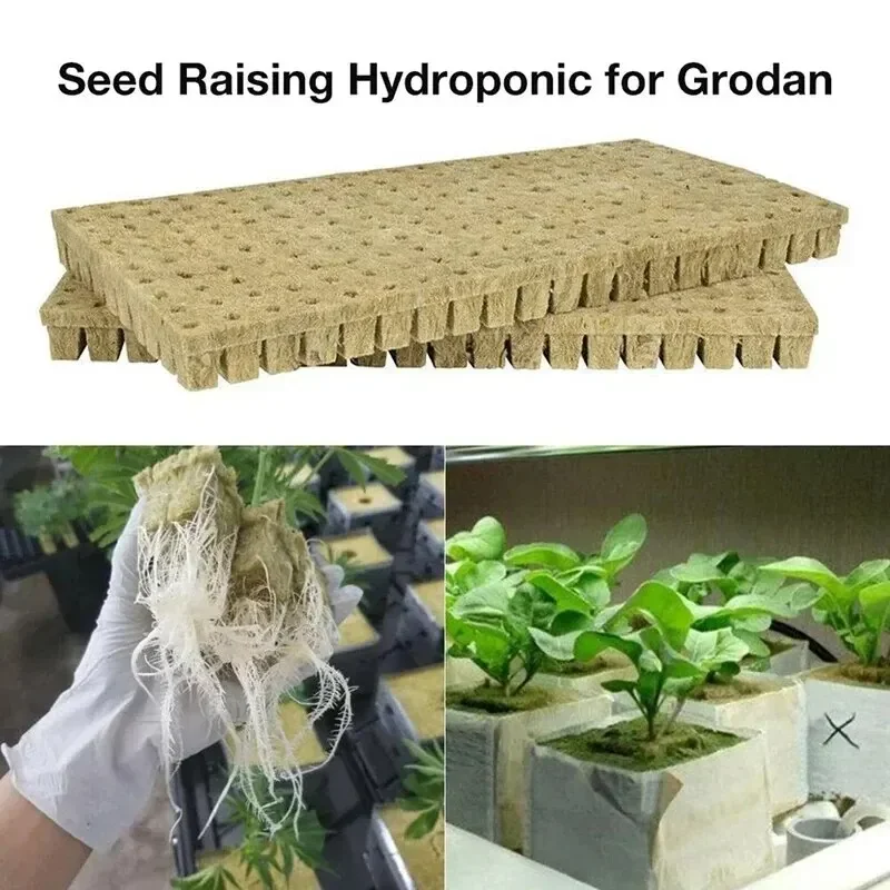 Hydroponic Grow Media Cubes Soilless Planting Substrate 50pcs
