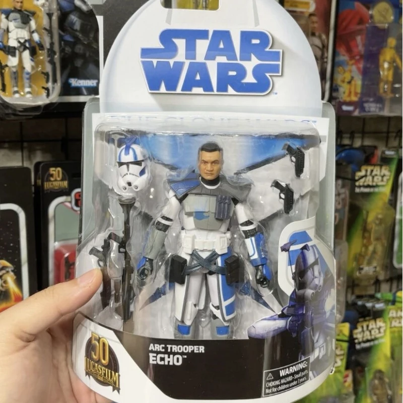 Original Star Wars Arc Trooper Echo Clone Pilot Hawk The Clone Wars Toy 6-inch-scale Collectible Action Figure Collection Toys